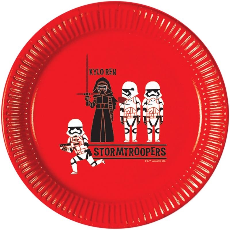 Star Wars Retro Party Plates Pack of 8