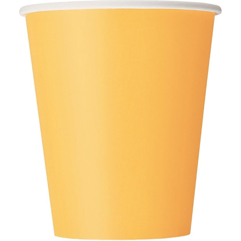 Sunflower Yellow Party Cups (Bulk) Pack of 14