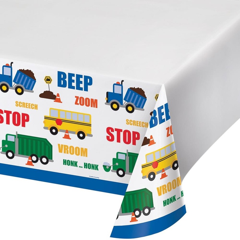 Traffic Jam | Vehicle Party Tablecover Tablecloth