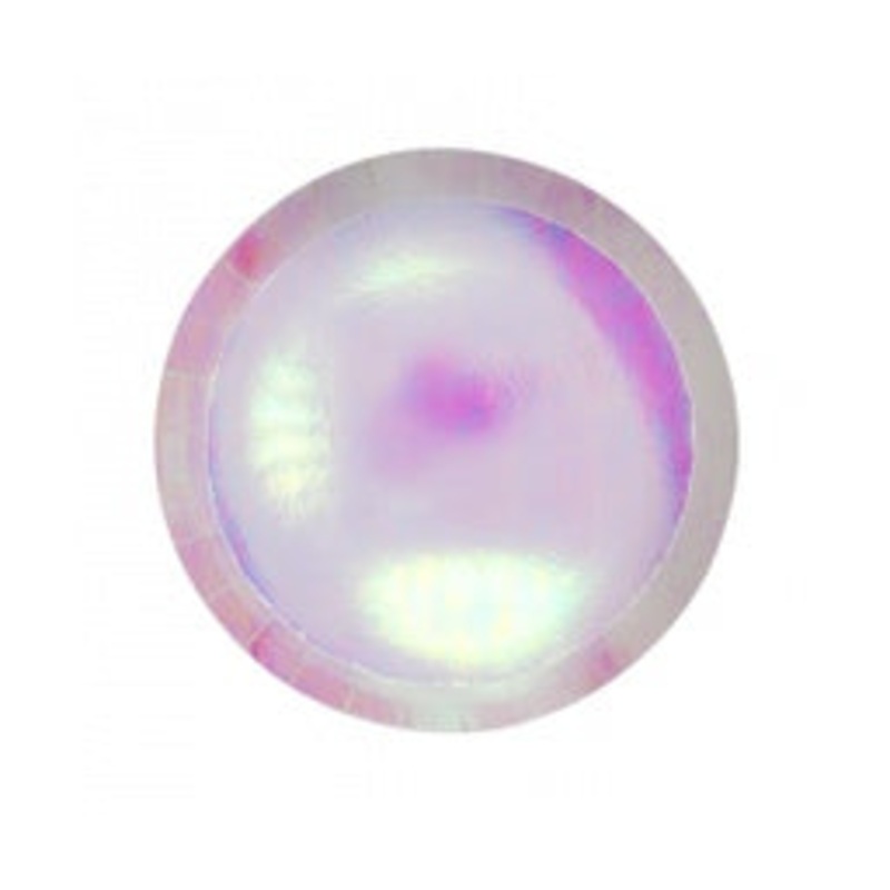 FS PAPER ROUND SNACK PLATE 7" IRIDESCENT 10PK