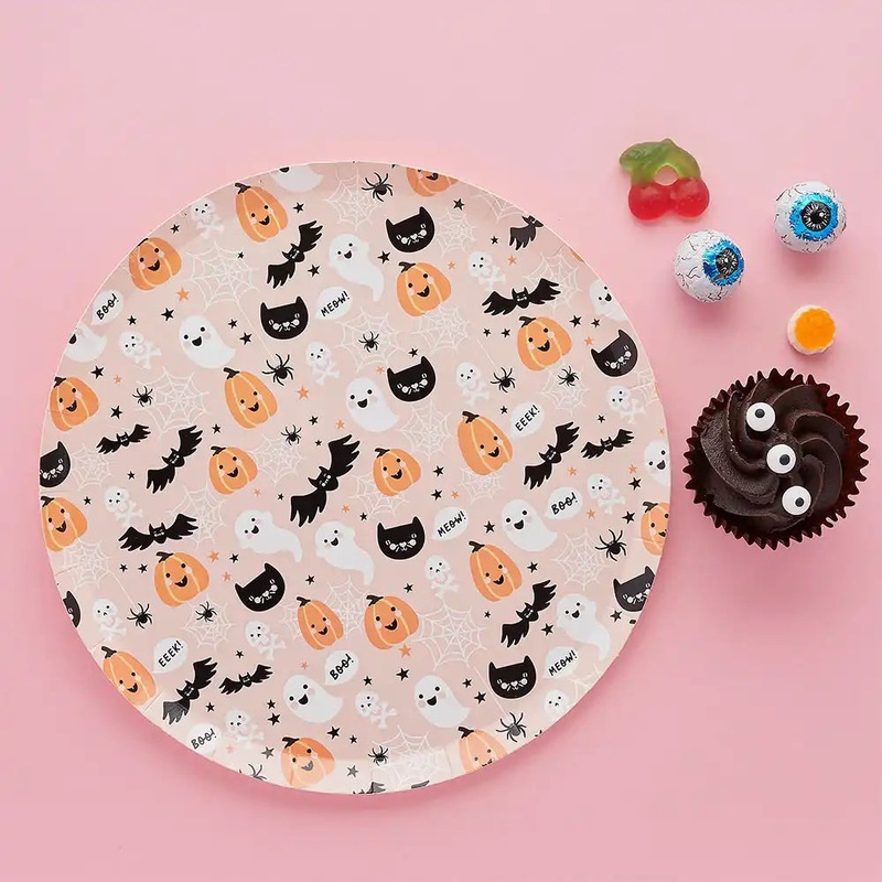 Halloween Character Paper Plates (x10)