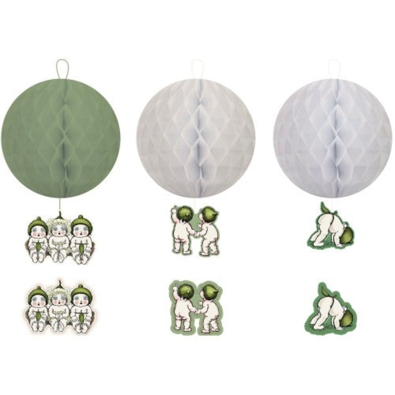 May Gibbs - Gumnut Babies Honeycomb Decorations