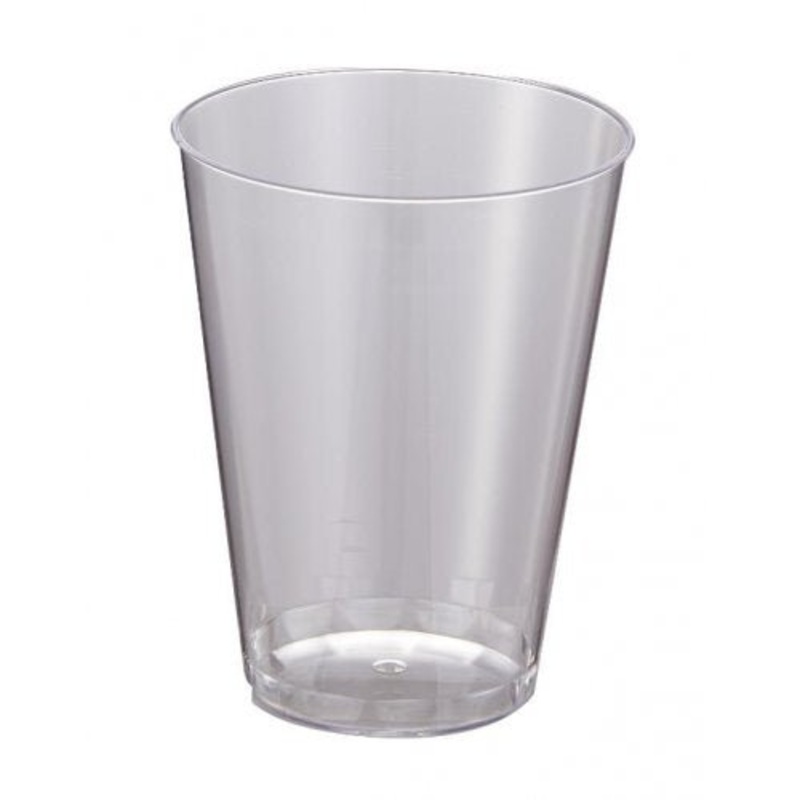 12pk Clear Plastic Tumblers 200ml