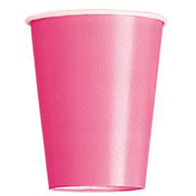 14pk Hot Pink Paper Cups