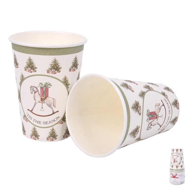 12pk Christmas Paper Cups - This is the Season