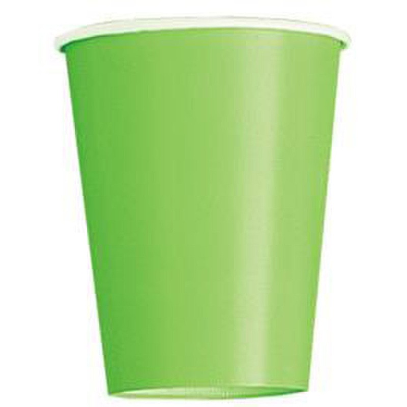 14pk Lime Green Paper Cups