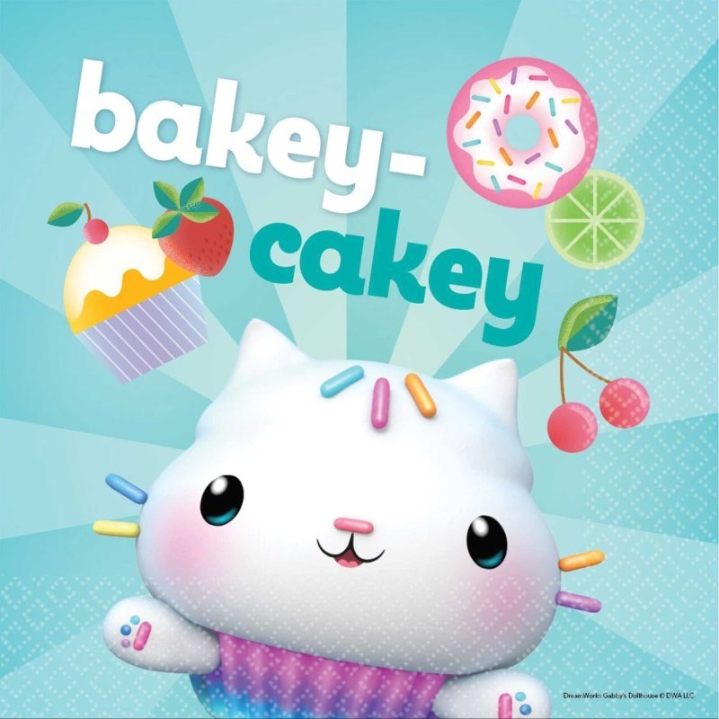 16pk Gabby's Dollhouse Birthday Luncheon Napkins