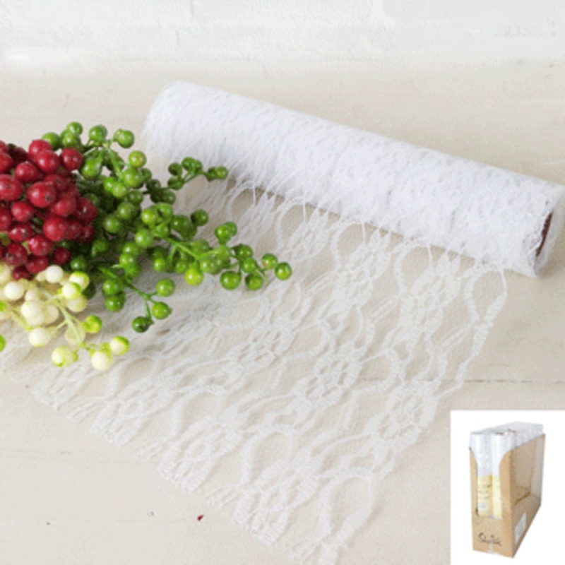 2m Vintage Lace Table Runner