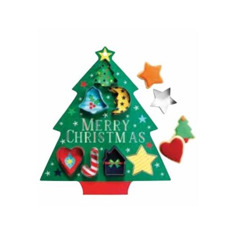7pcs Christmas Cookie Cutter Set