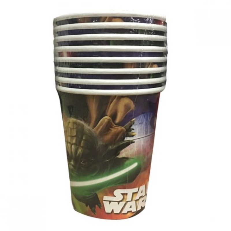 8pk Star Wars Paper Cups