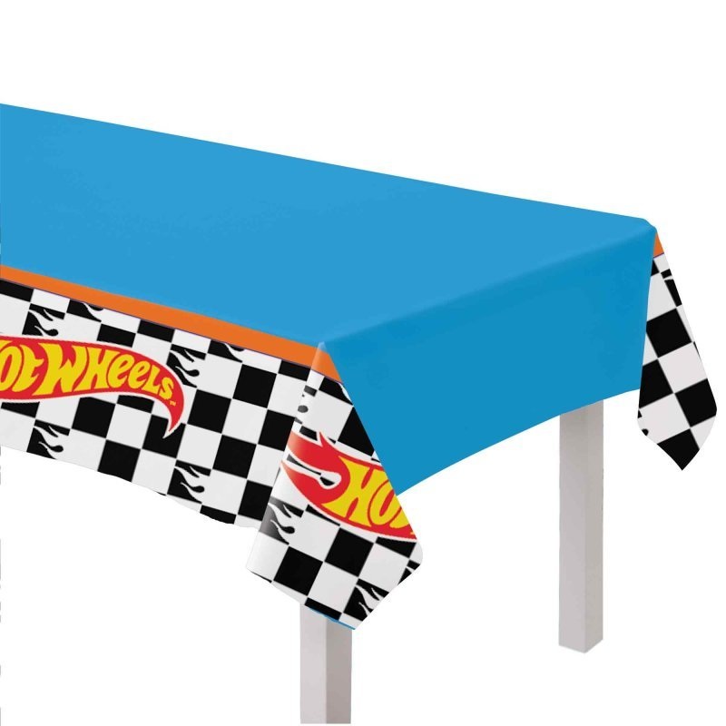 Hot Wheels Wild Racer Birthday Rectangle Paper Tablecover Tablecloth
