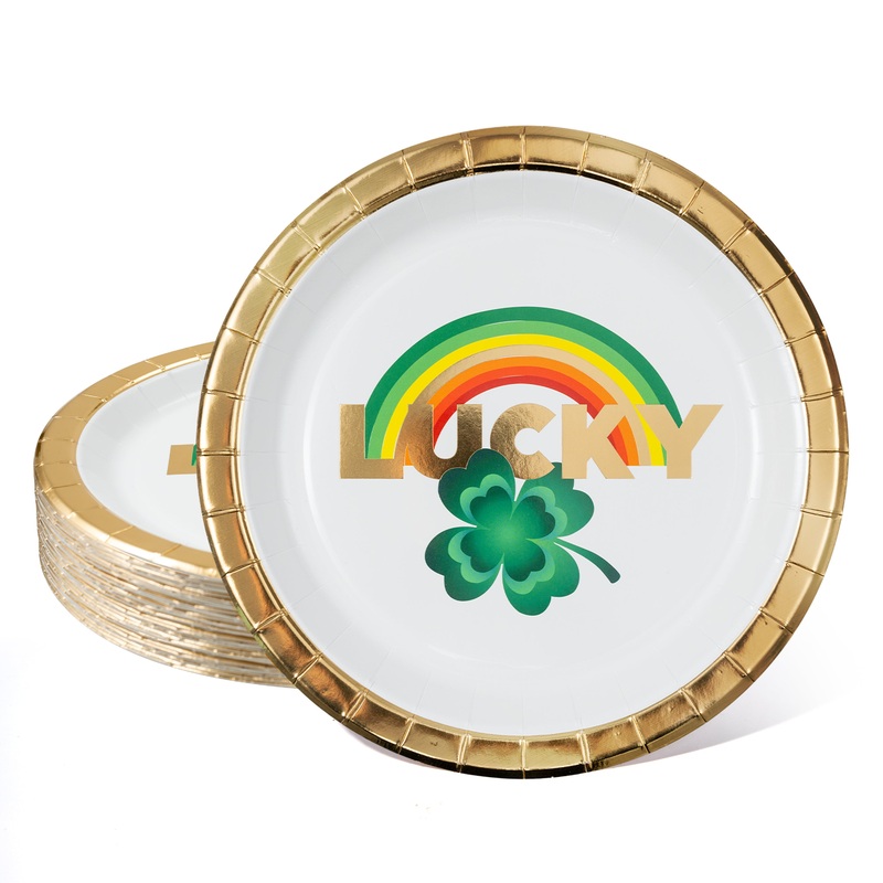 St Patrick's Day Paper Plates (24pcs)
