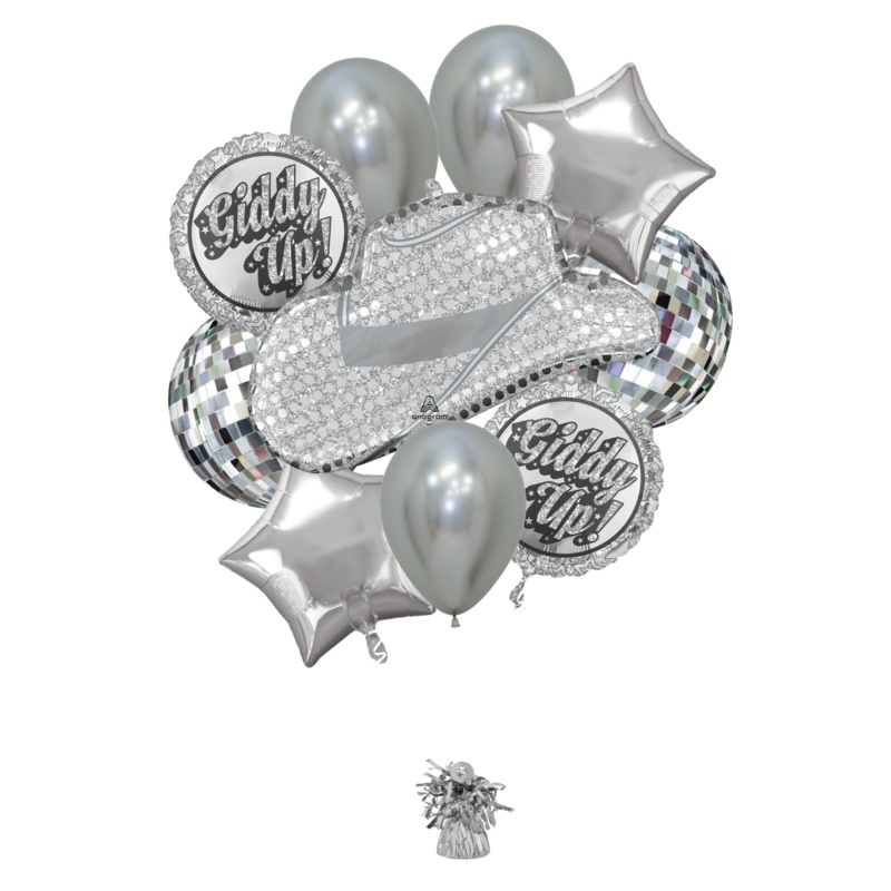 Disco Giddy Up Cowboy Hat Basic Bouquet