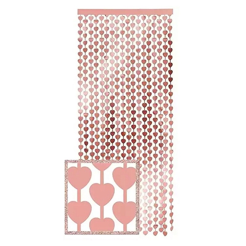 Heart Fringe Curtain
