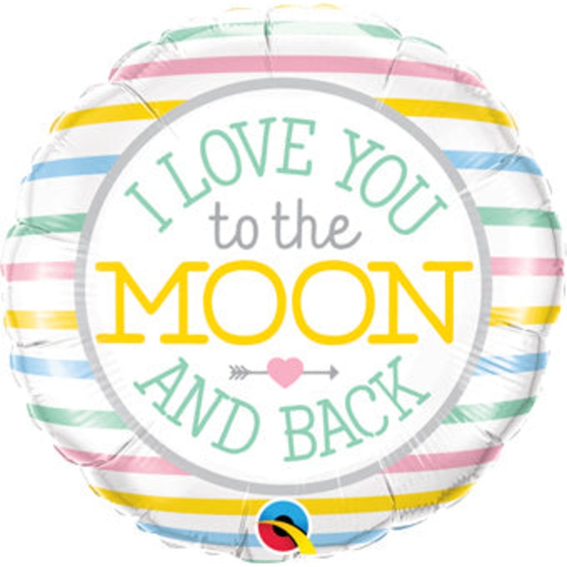 I Love you to the Moon and Back Helium Balloon
