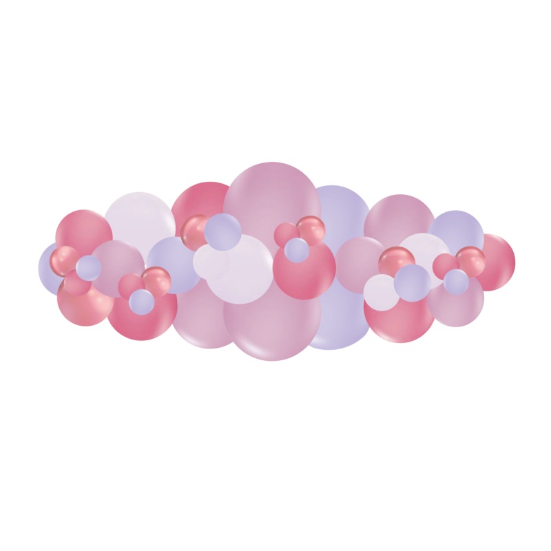 Popstar Purples Mixed Garlands