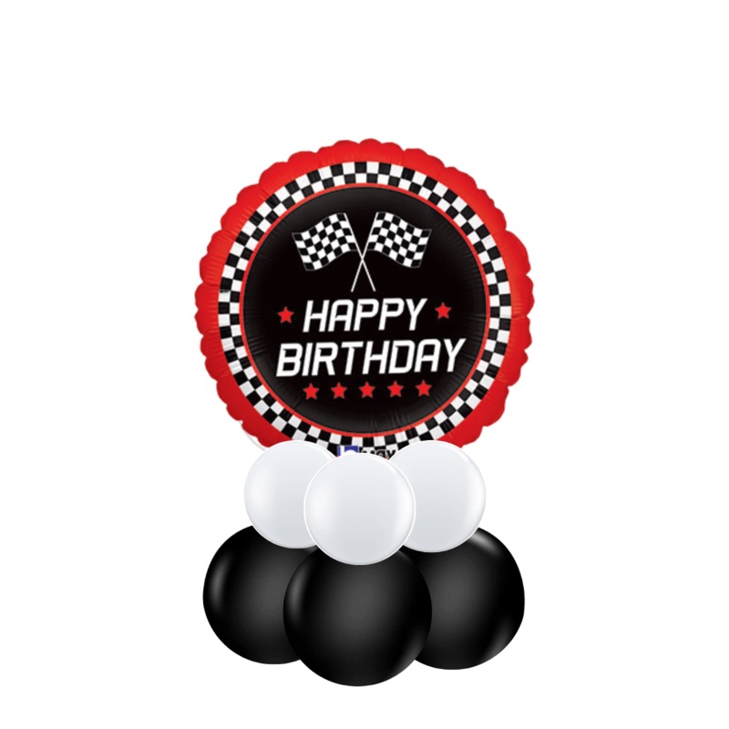 Racing Birthday Centerpiece