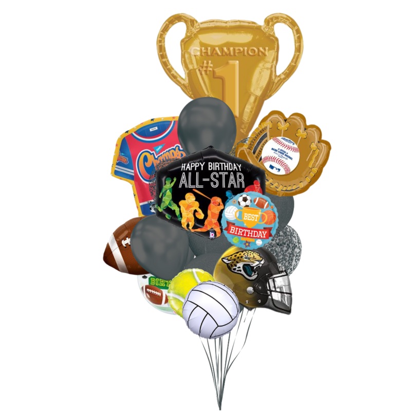 Sports Birthday Bouquet (Staff Picked)