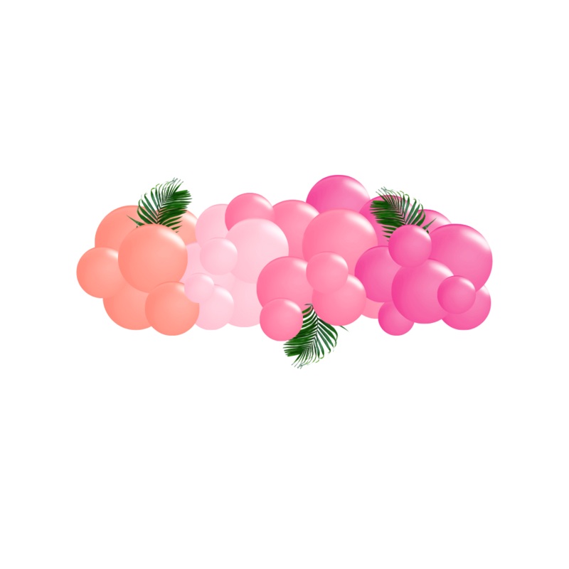 Tropical Pinks Garlands