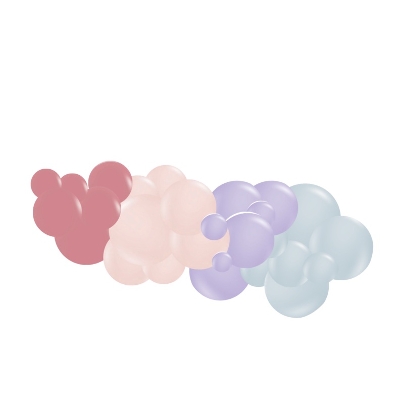 Dusty Rose & Blossom Garlands