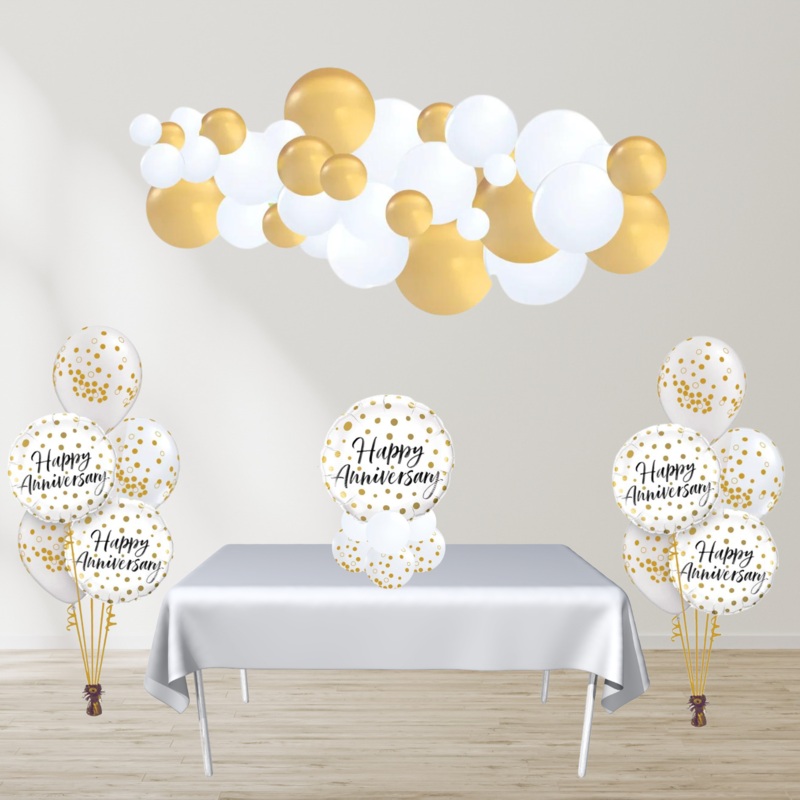 Golden Dots Anniversary Pick A Party