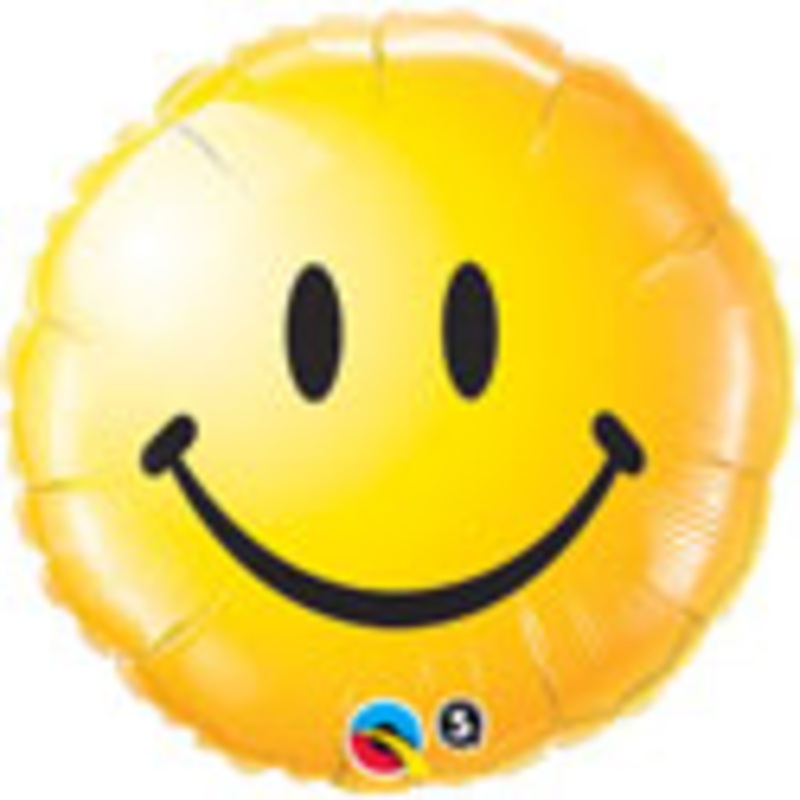 Happy Smiley Face Balloon (D)