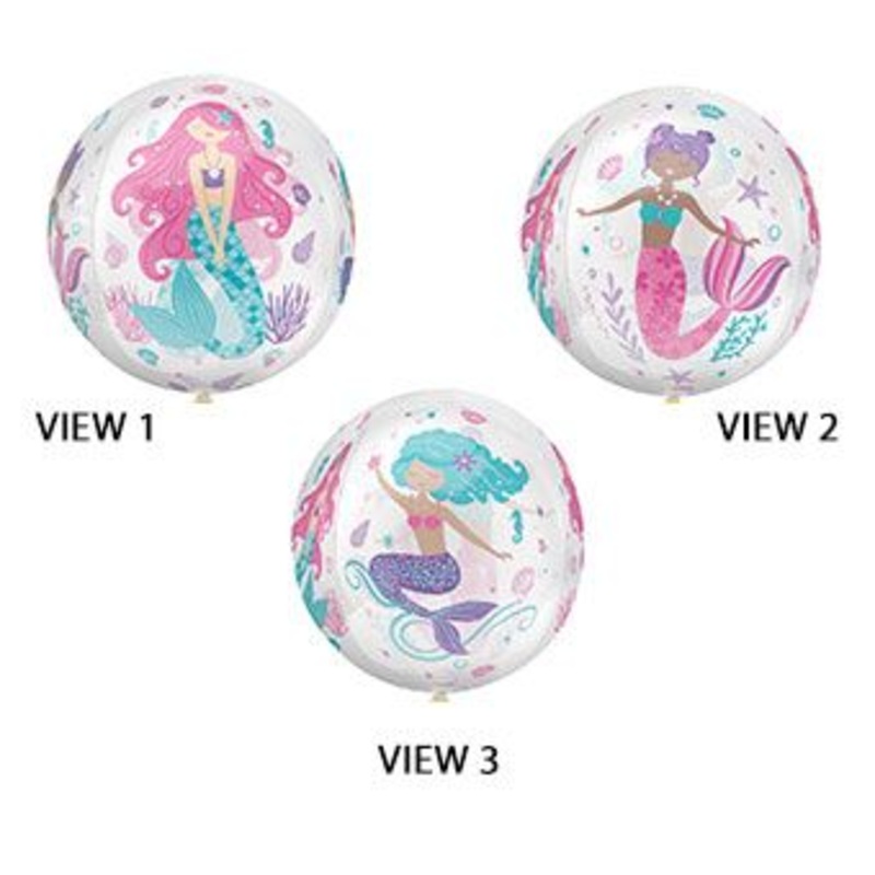 ORBZ SHIMMERING MERMAID CLEAR FILM