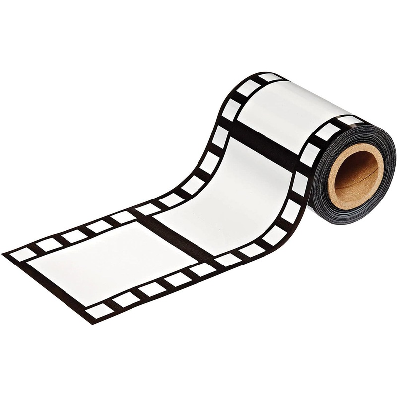 Filmstrip Poly Decorating Material 50 ft Roll