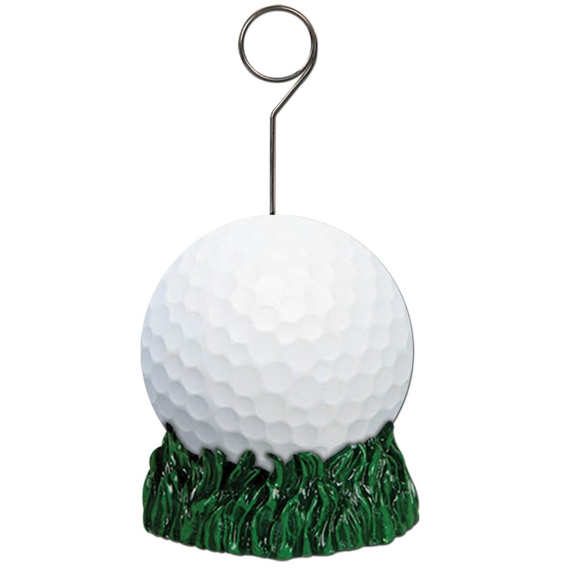 Golf Ball Party Photo/Balloon Holder