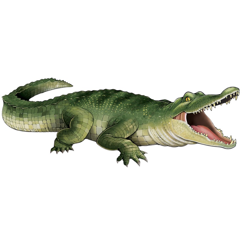 Jointed Crocodile Wall Decoration (1 per package)