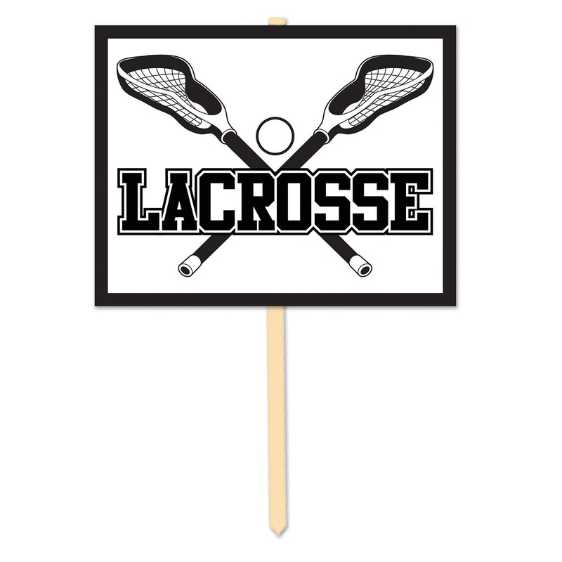 Lacrosse Party Yard Sign