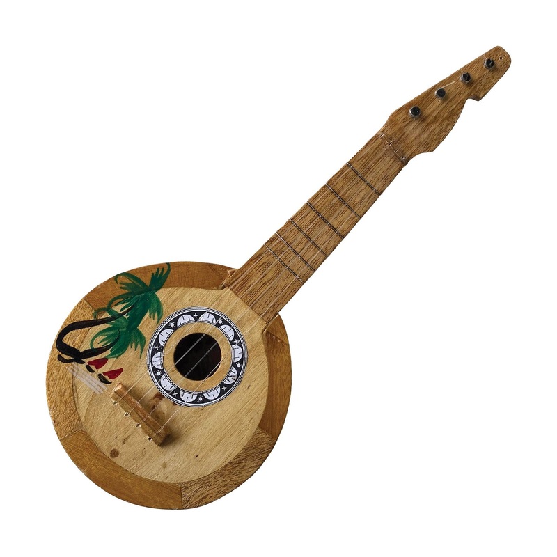 Luau Party Coconut Ukulele