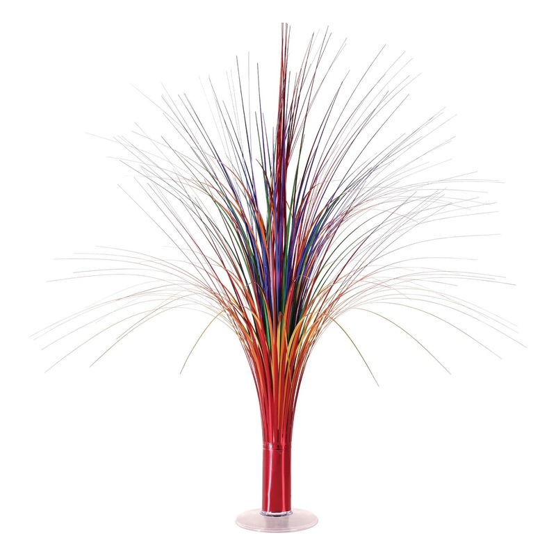 Metallic Party Spray Centerpiece - multi-color (6 Per Case)