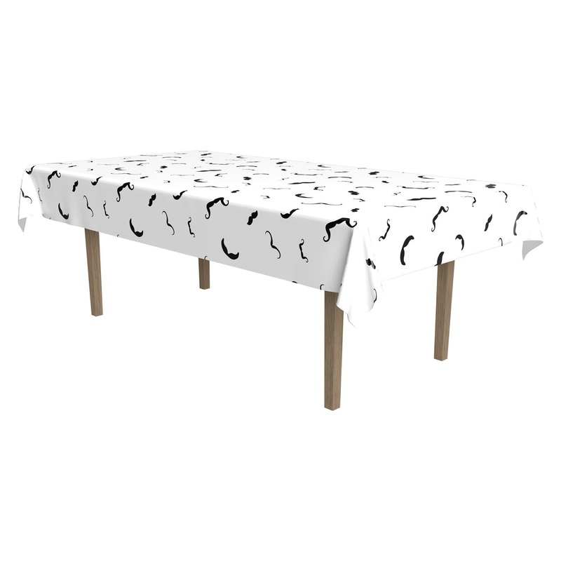 Moustache Party Tablecover