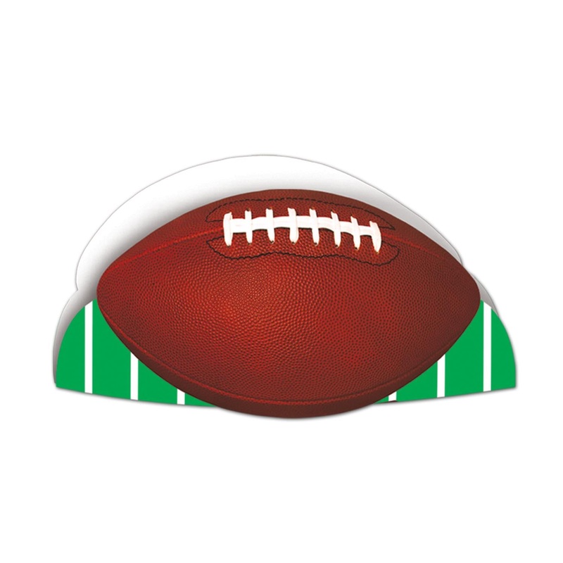 Printed Football Party Hat