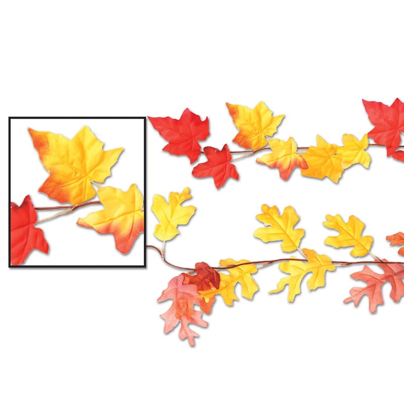 Thanksgiving Autumn Leaf Garlands