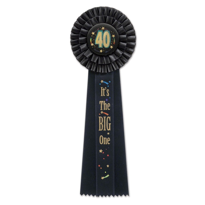 40 It's The Big One Deluxe Rosette
