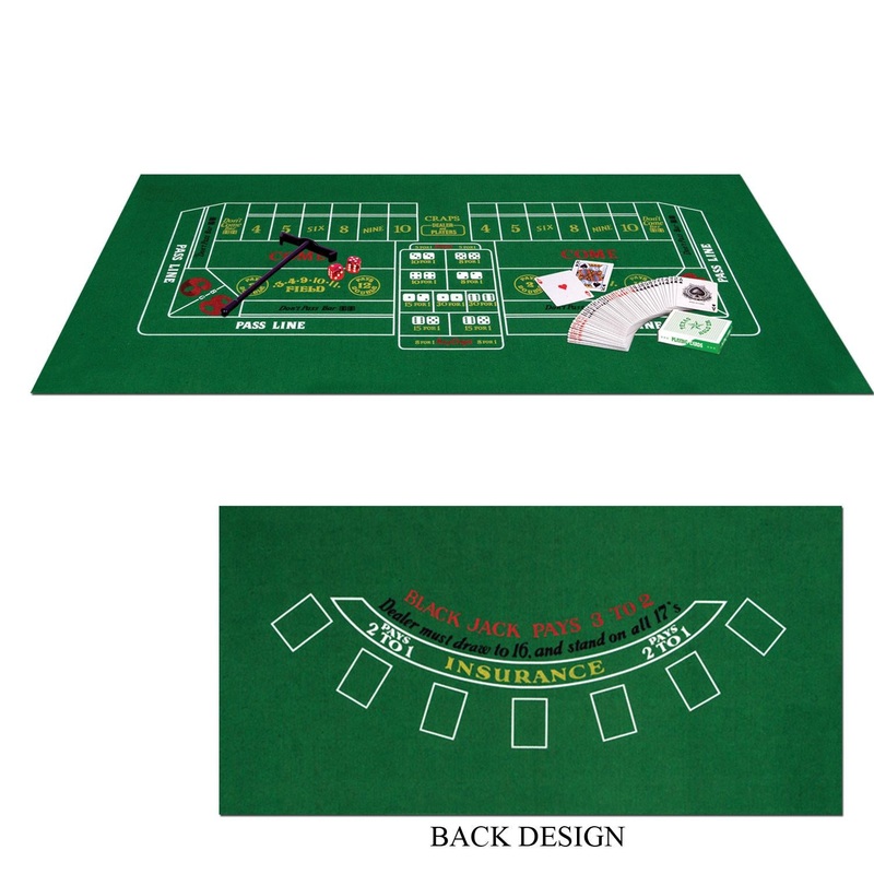 Blackjack/Craps Party Set
