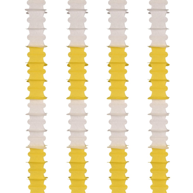 Ceiling Drops canary & white (4 Per Package)