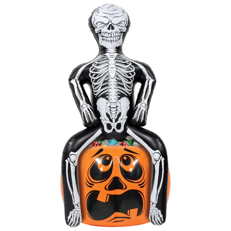 Halloween Inflatable Skeleton Party Pooper Cooler
