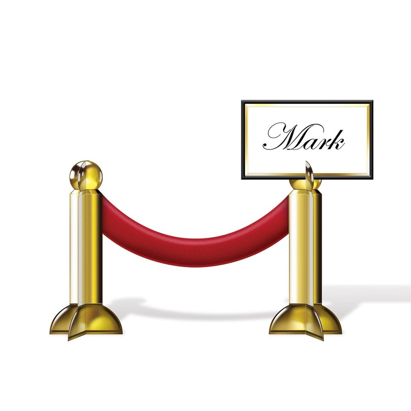 Stanchion Place Cards (4 per Package)