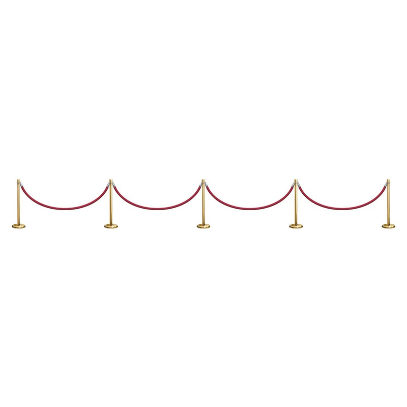 Stanchion Prop Wall Decorations (9 Per Package)