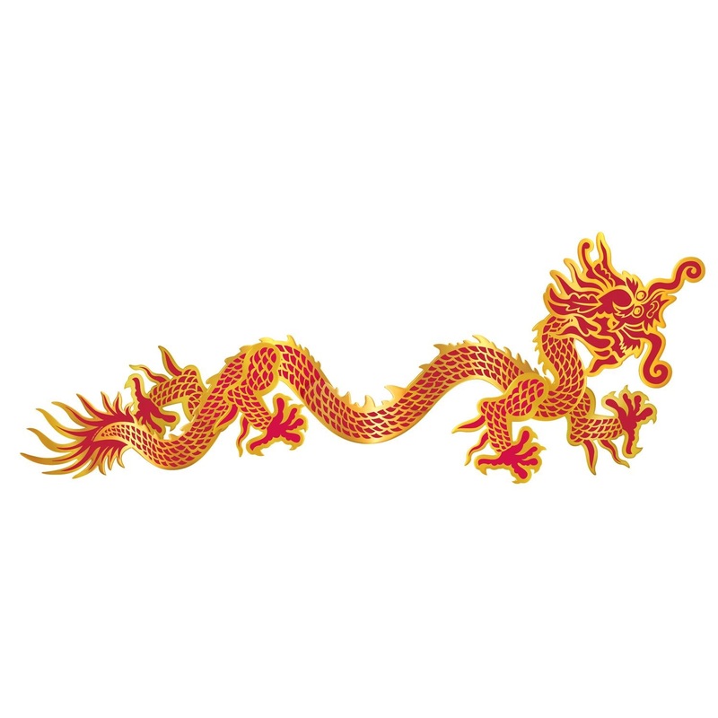 3 ft. Jointed Dragon Party Decoration
