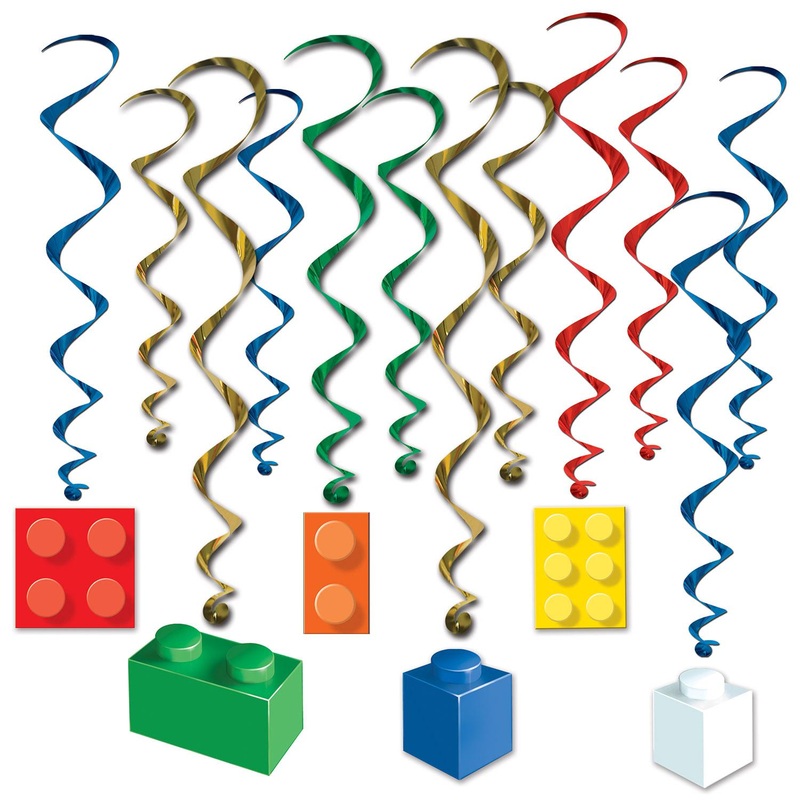 Building Block Party Whirls (12 per Package)