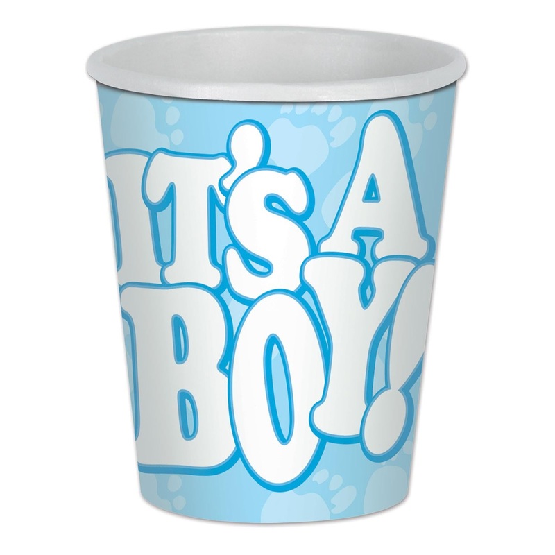 It's A Boy! Beverage Cups (8 per Package)