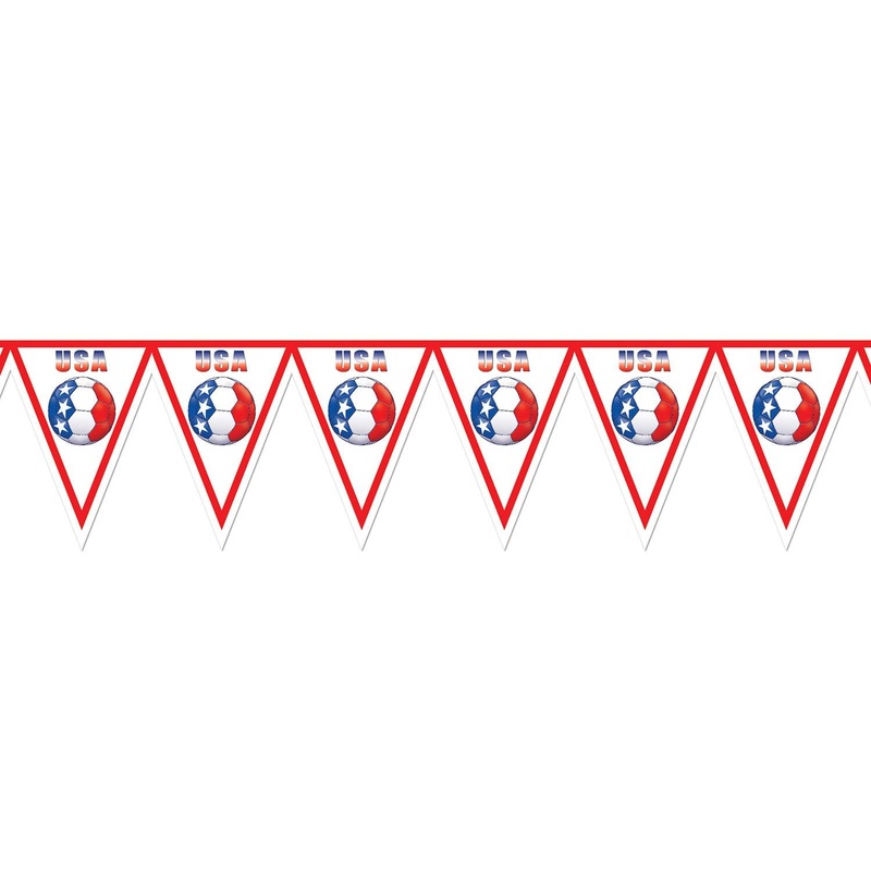 Soccer Party Pennant Banner - United States