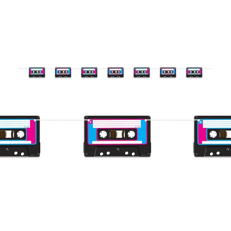 Cassette Tape Party Streamer