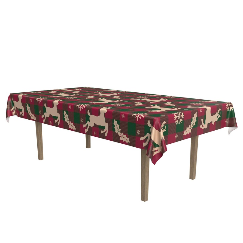 Christmas Fabric Tablecover (12 per Case)
