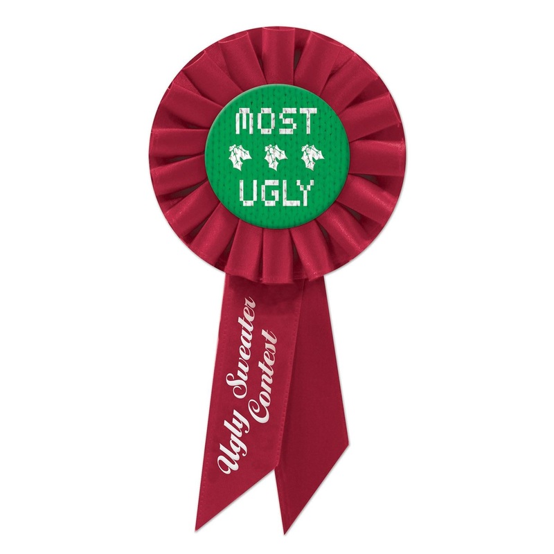 Christmas Ugly Sweater Rosette
