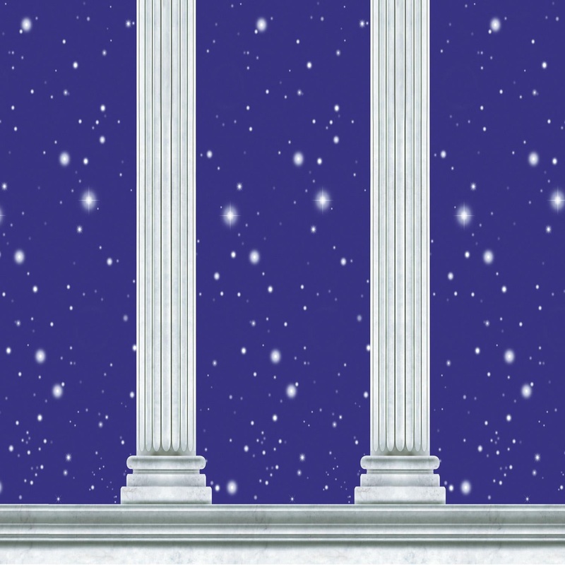 Column Party Backdrop